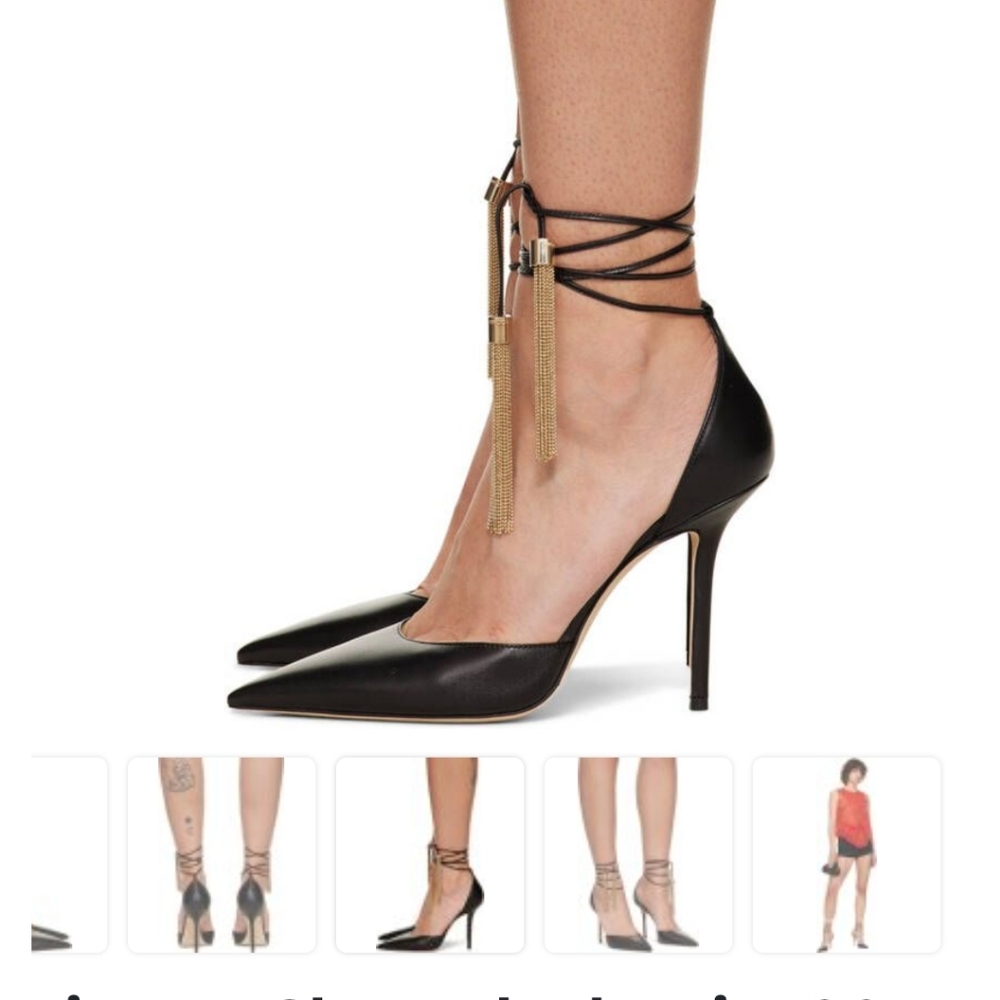 Jimmy choo shoes black size 40